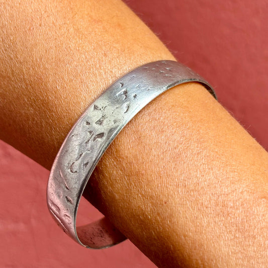 Bracelet antique argent 925 Berbère - Bijou Amazigh vintage du Maroc années 50