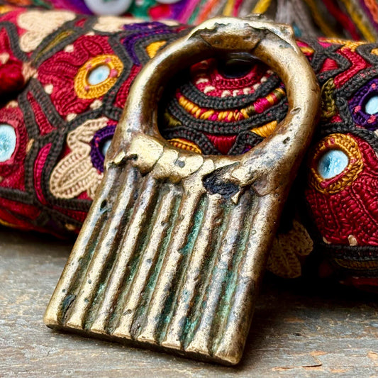 Colgante antiguo de Etiopía, colgante africano vintage, colgante tribal étnico, joyas étnicas antiguas, arte africano, collar africano.