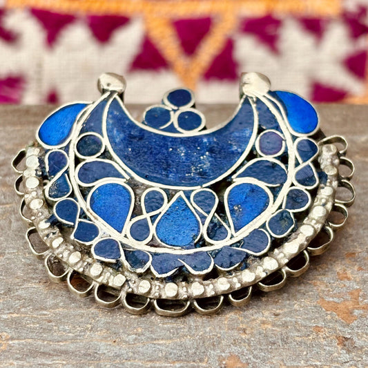 Pendentif breloque orientale, bijou tribal, danse orientale, bijou ethnique, pendentif vintage, collier afghan, bijou gypsy boho festival