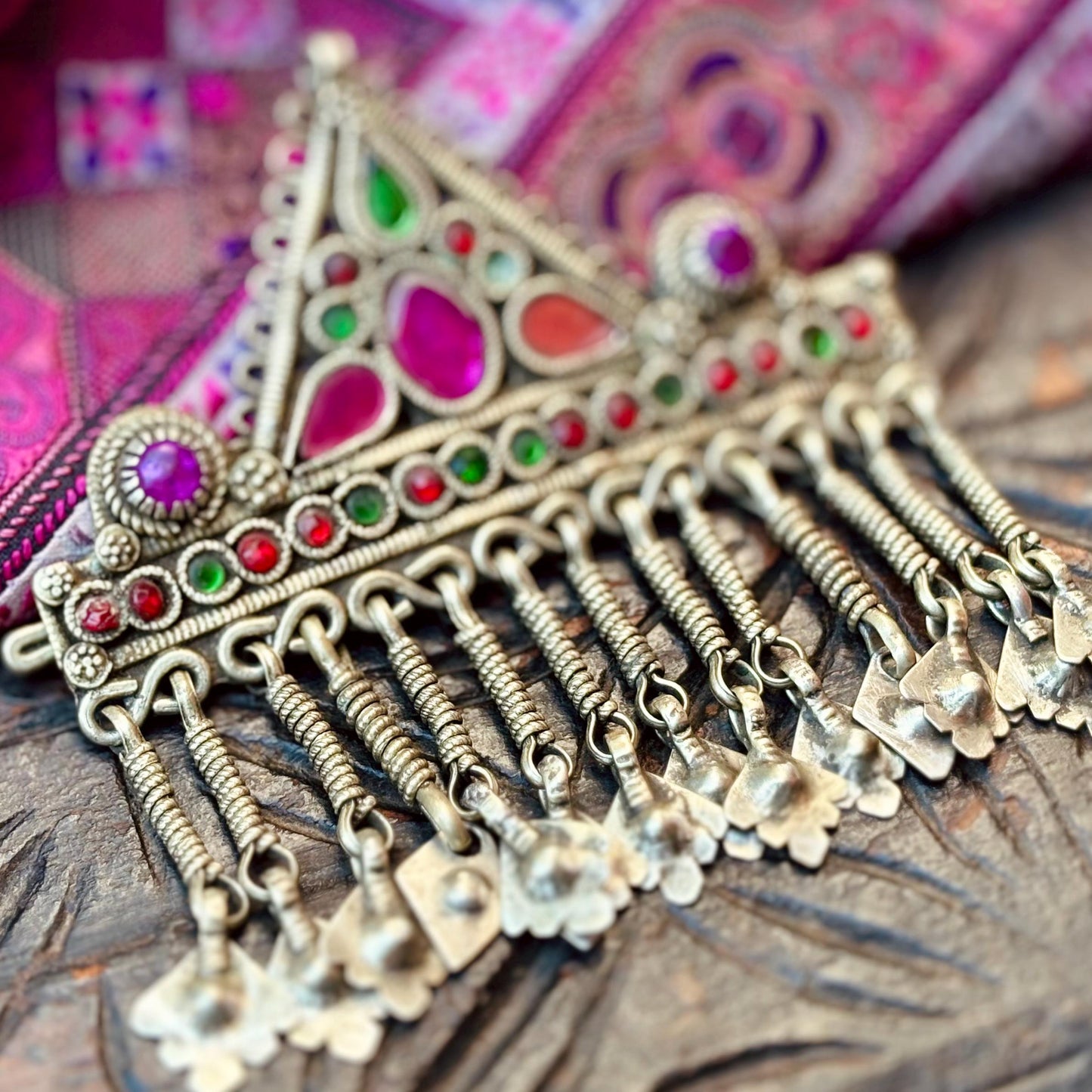 Barrette cheveux ancienne, Bijou ethnique tribal Kuchi nomades Afghans, bijou asiatique oriental boho, Danse orientale tribal fusion, Cadeau