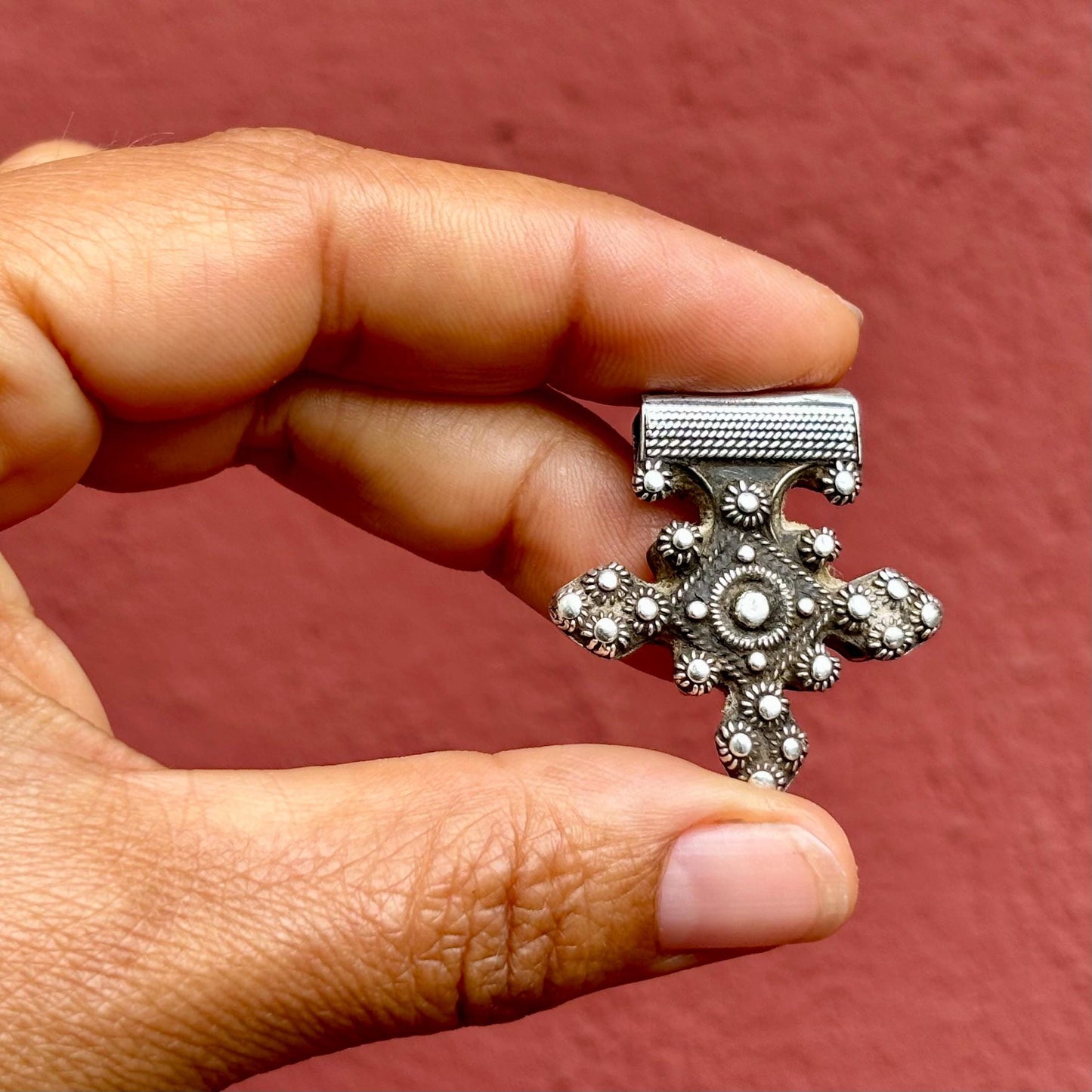 Croix du Sud argent - Croix de Boghdad Berbère Touareg du Maroc