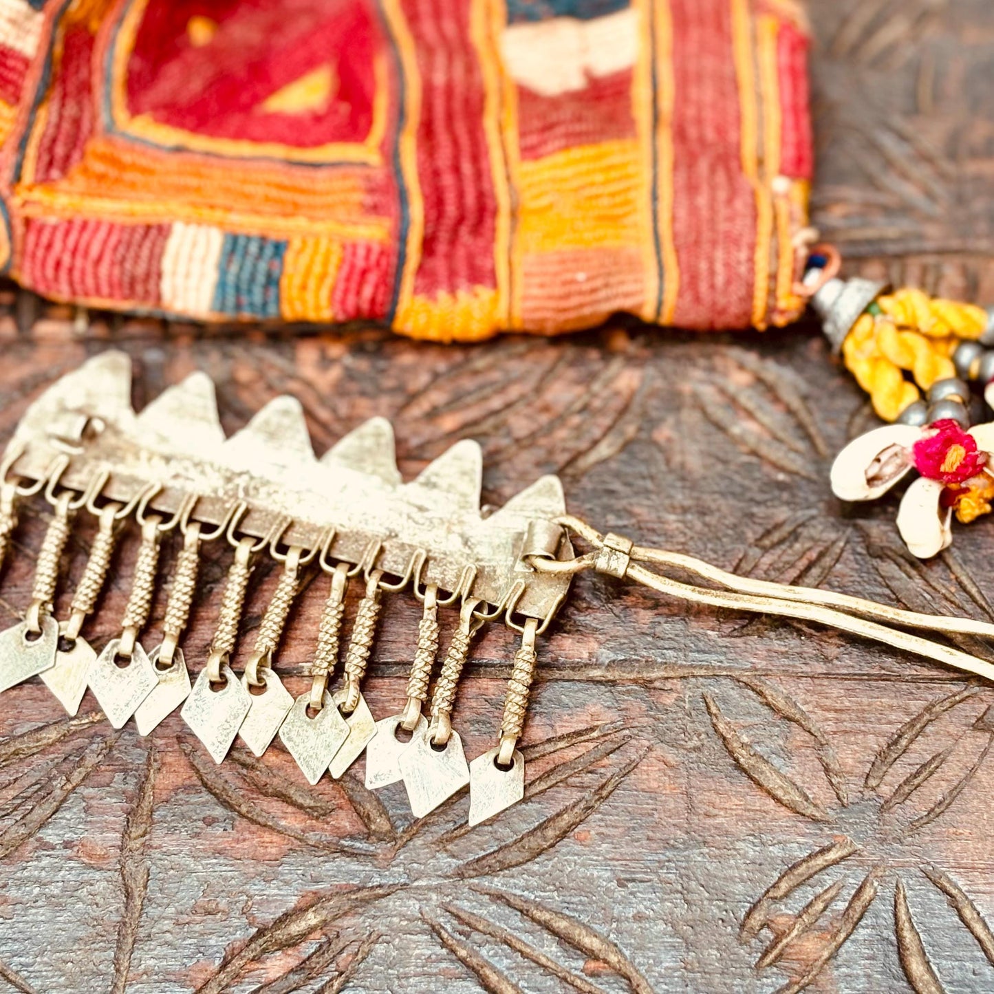 Barrette cheveux ancienne, Bijou ethnique tribal Kuchi nomades Afghans, bijou asiatique oriental boho, Danse orientale tribal fusion, Cadeau