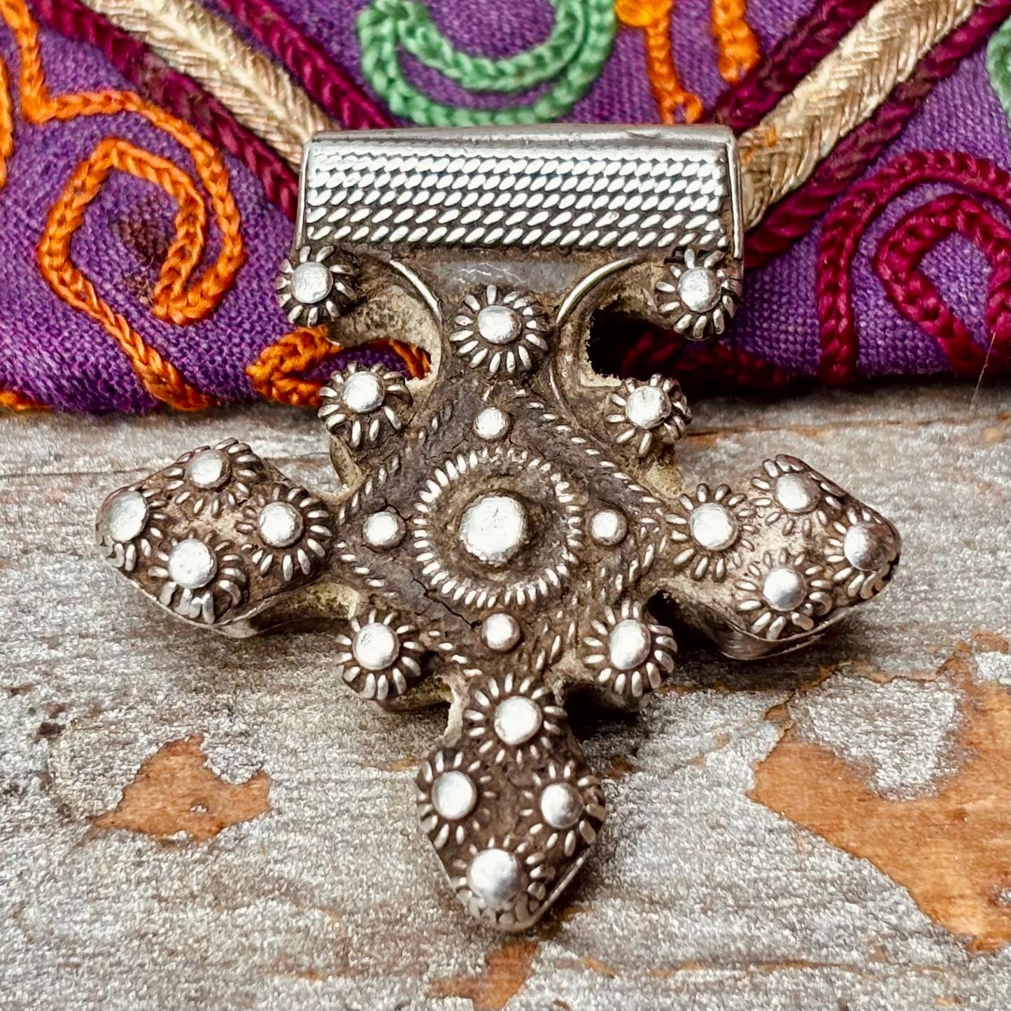 Croix du Sud argent - Croix de Boghdad Berbère Touareg du Maroc