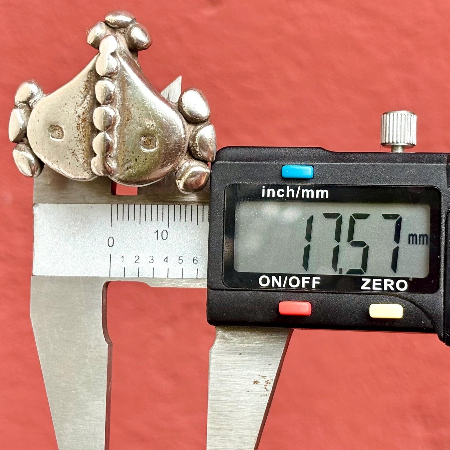 Anillo grande de corazón de plata Peul Fulani, Anillo de declaración antiguo Sahel Mali, Joya africana tribal étnica, Anillo Magreb Sahara, Regalo para hombre