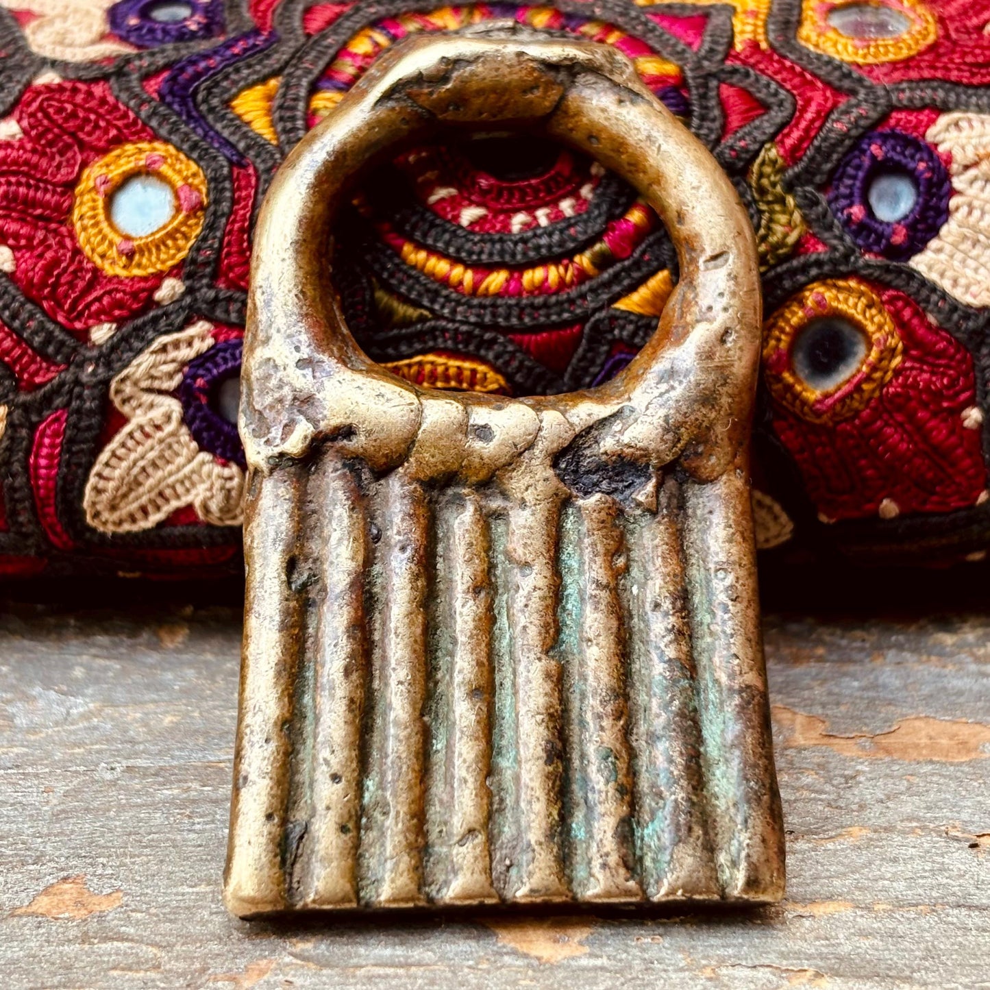 Antiker Anhänger Äthiopien, Vintage afrikanischer Anhänger, Ethnischer Tribal-Anhänger, Antike ethnische Schmuckstücke, Afrikanische Kunst, Afrikanische Halskette